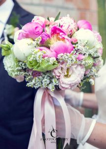 Bouquet sposi Peonie